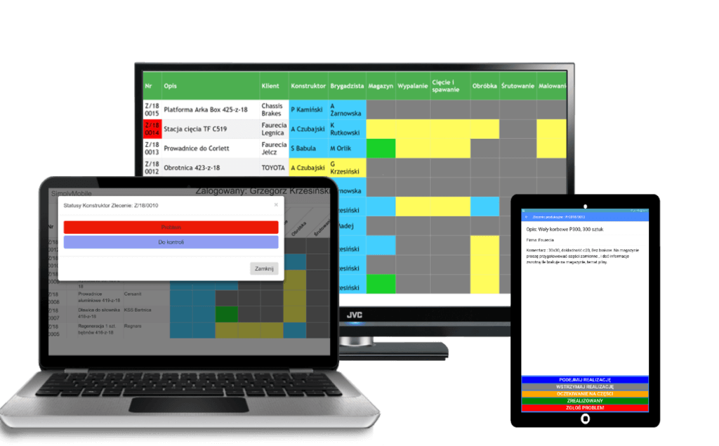 Zarządzanie procesem produkcji