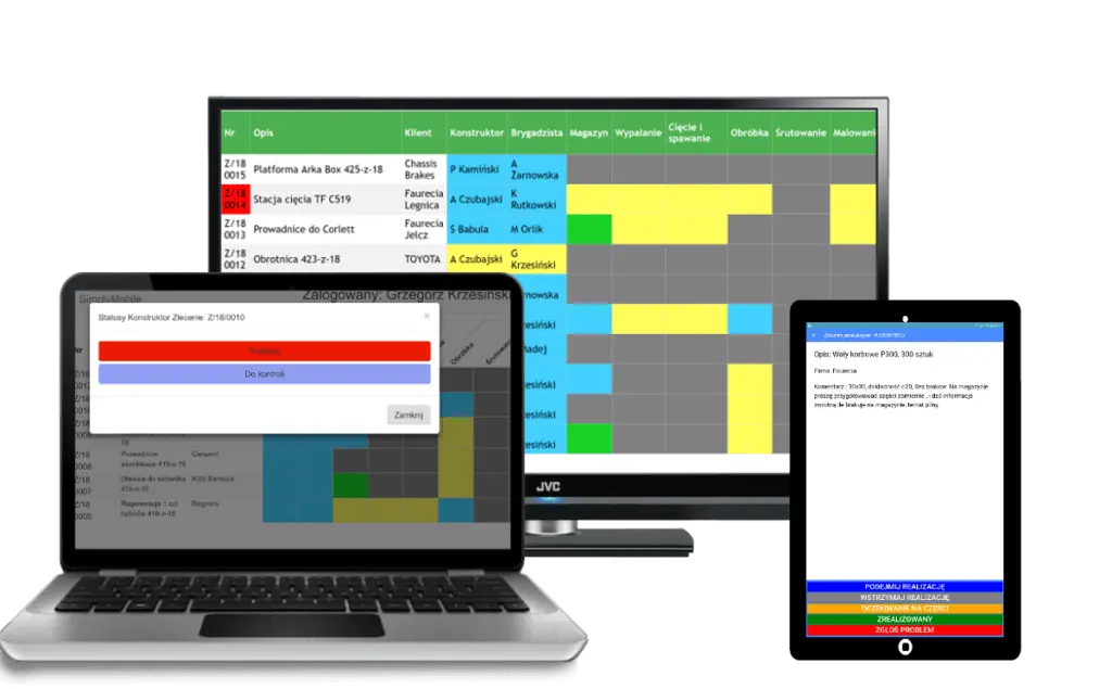 Zarządzanie procesem produkcji